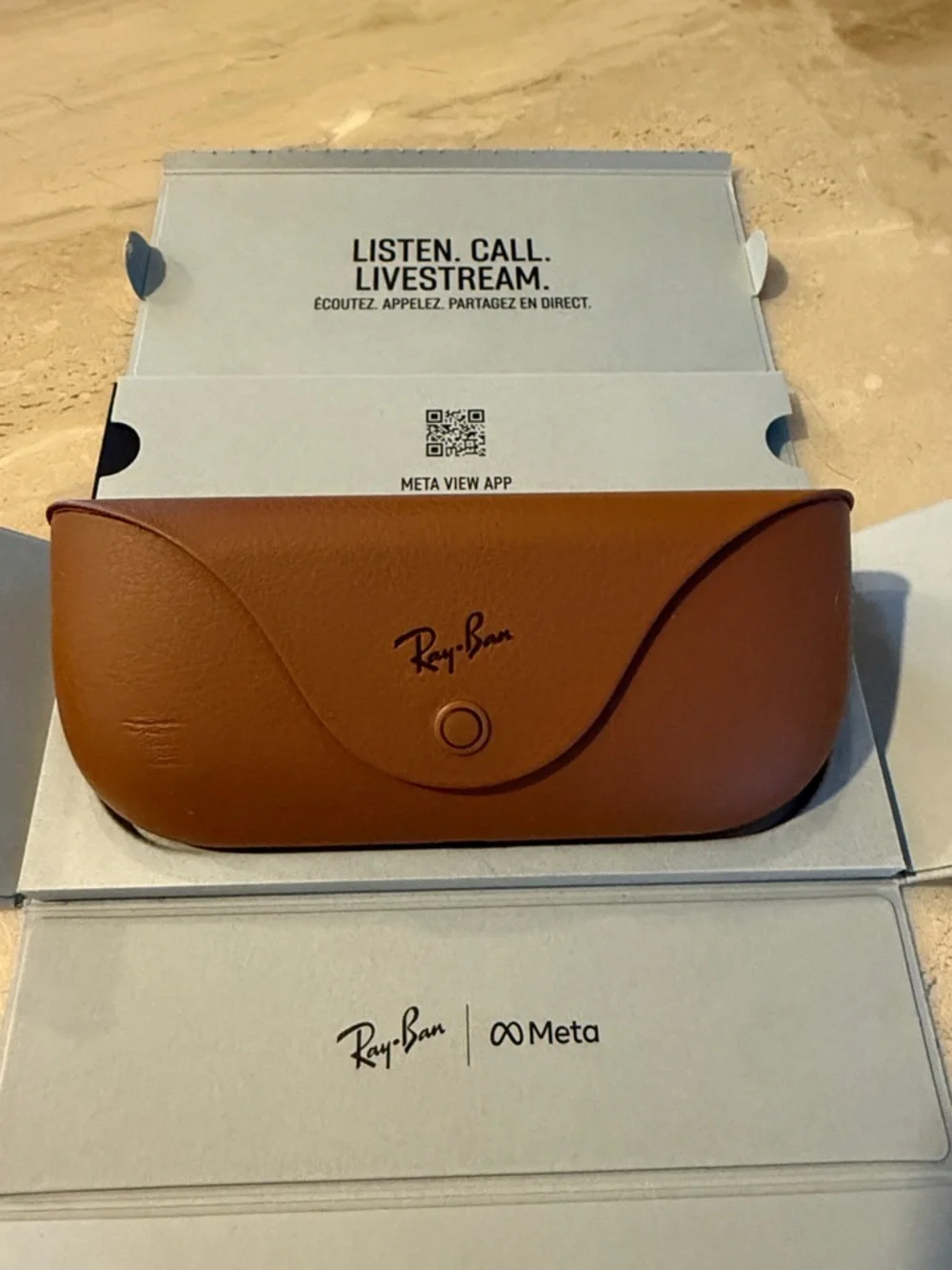 Ray-Ban Meta Sunglasses w/ Charging Case GEN 1 - Picture 2 of 7